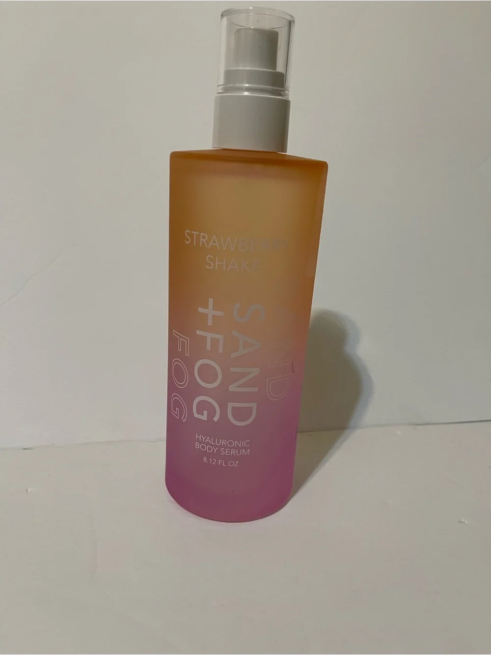 Sand + Fog “Strawberry Shake” Hyaluronic Body Serum 8.12 oz - NWT **